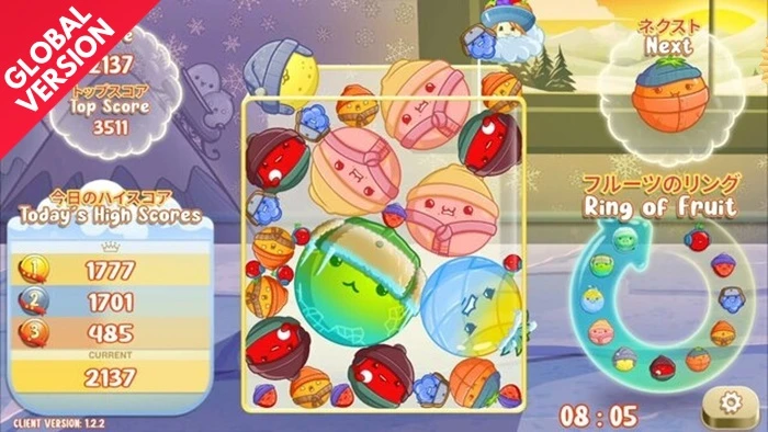 Fruit Party Suika Casual Puzzle Switch Roms Download: NSP XCI Games