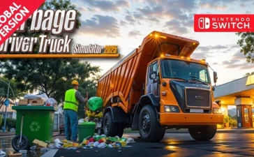 Garbage Driver Truck Simulator 2025 Switch ROM (NSP/XCI + DLC Update) Download for Free