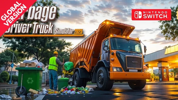 Garbage Driver Truck Simulator 2025 Switch ROM (NSP/XCI + DLC Update) Download for Free