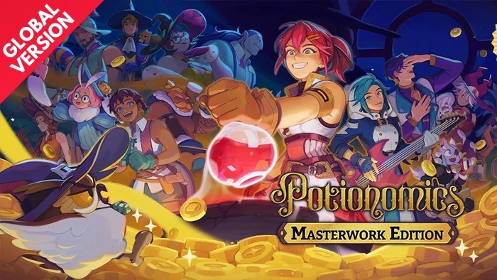 Potionomics Masterwork Edition Switch ROM (NSP/XCI + DLC Update) Download for Free