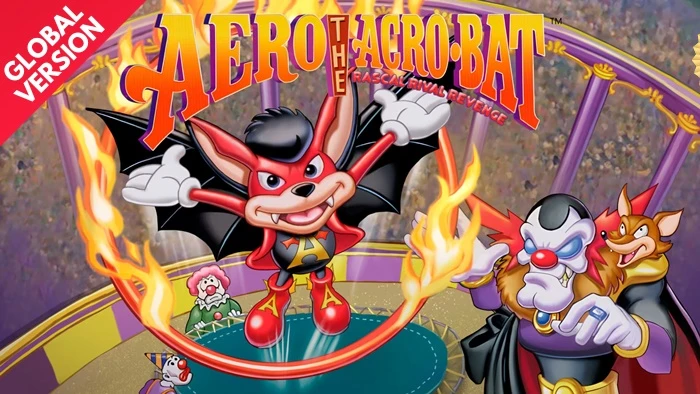 Aero the Acro-Bat Rascal Rival Revenge Switch ROM (NSP/XCI + DLC Update) Download for Free