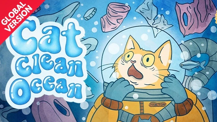 Cat Clean Ocean Switch ROM (NSP/XCI + DLC Update) Download for Free