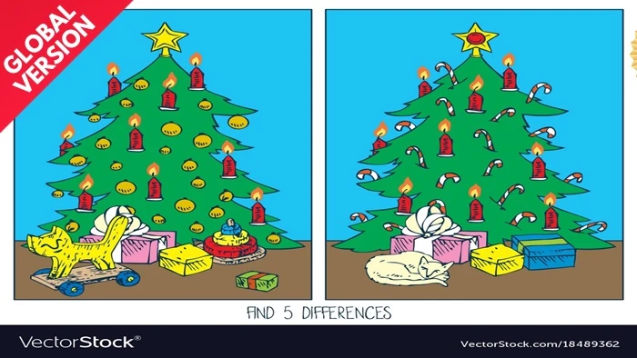 Spot The Difference Christmas Switch Roms Download: NSP XCI Games