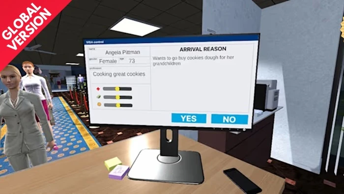 Visa Control USA Border Simulator Switch Roms Download: NSP XCI Games