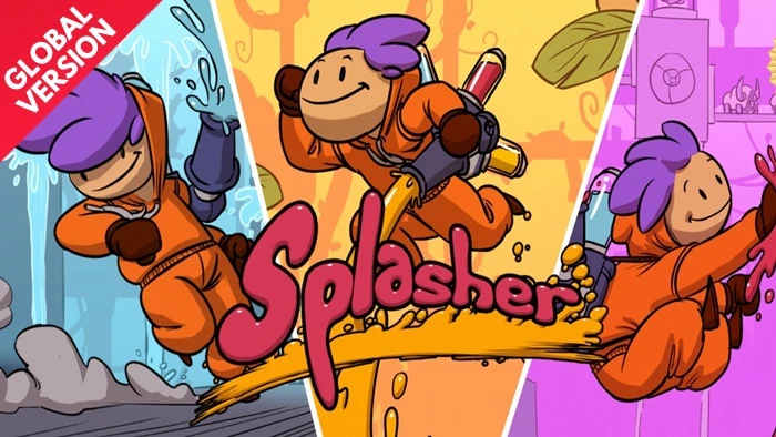Splasher Switch ROM (NSP/XCI + DLC Update) Download for Free