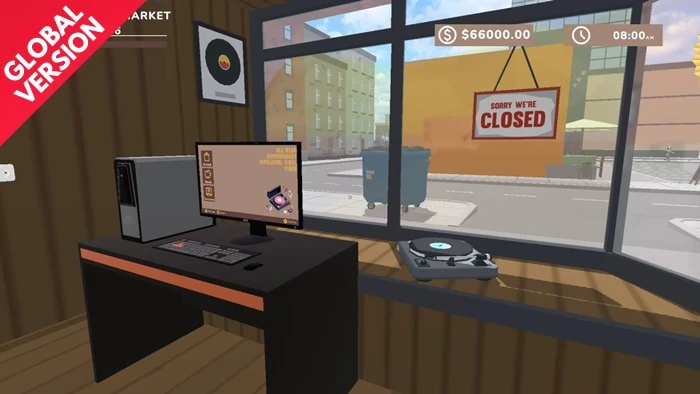 All-Star Supermarket Simulator Vinyl Vibes Switch Roms Download: NSP XCI Games