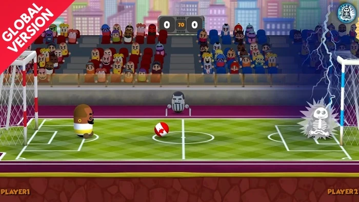 Football Stars Head Ball Soccer Co-op Battle Switch Roms Download: NSP XCI Games