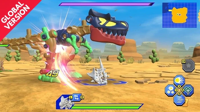 HoneHoneZaurus X Chogattai! Build & Battle Switch Roms Download: NSP XCI Games