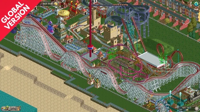 RollerCoaster Tycoon Classic Switch Roms Download: NSP XCI Games