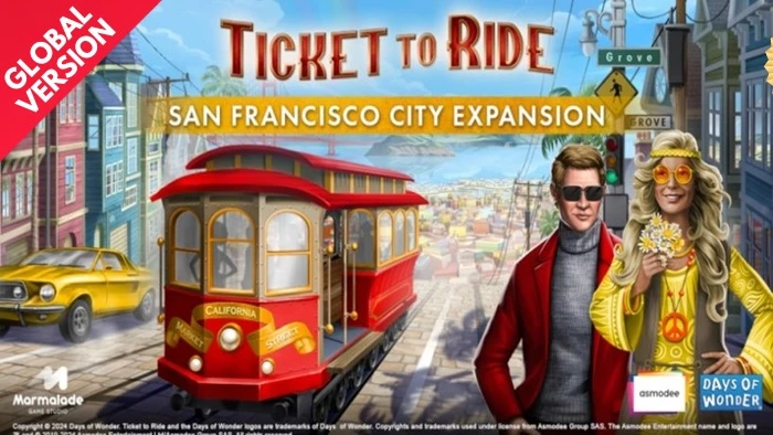 Ticket to Ride The San Francisco City Expansion Switch ROM (NSP/XCI + DLC Update) Download for Free