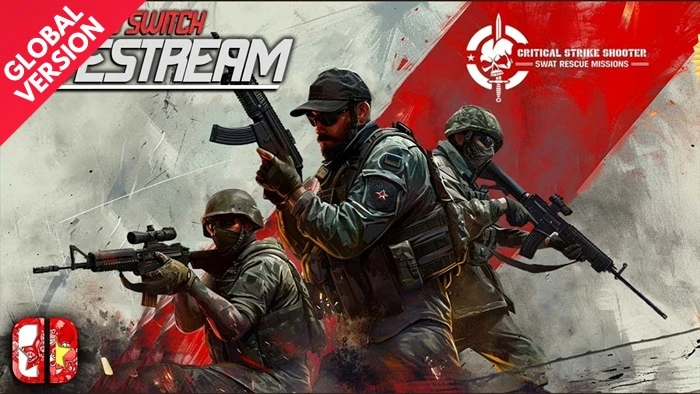 Critical Strike Shooter SWAT Rescue Missions Switch ROM (NSP/XCI + DLC Update) Download for Free