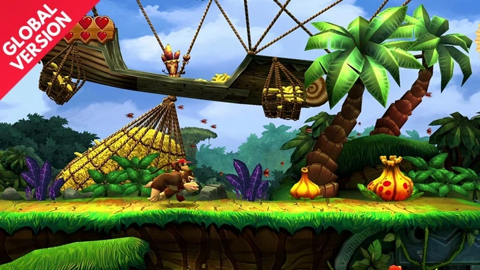 Donkey Kong Country Returns HD Switch Roms Download: NSP XCI Games